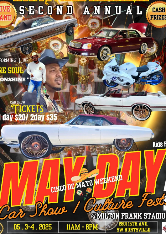 1 Day Pass - May Day Car Show