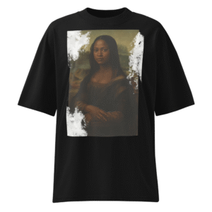 Black Mona Lisa Tee